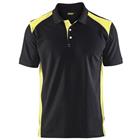 Poloshirt Piqué 3324 - kraag met knoopsluiting - High Vis geel
