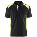 Poloshirt Piqué 3324 - kraag met knoopsluiting - High Vis geel