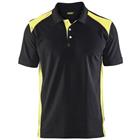 Poloshirt Piqué 3324 - kraag met knoopsluiting - High Vis geel