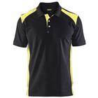 Poloshirt Piqué 3324 - kraag met knoopsluiting - High Vis geel