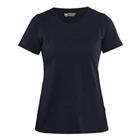 T-shirt Dames 3334 - ronde hals - marineblauw
