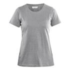 T-shirt Dames 3334 - ronde hals - grijs