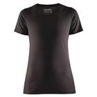 T-shirt Dames 3334 - ronde hals - donkergrijs