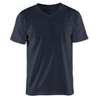 T-Shirt V-hals 3360 - donker marineblauw
