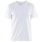 T-Shirt V-hals 3360 - wit