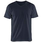 T-Shirt V-hals 3360 - donker marineblauw