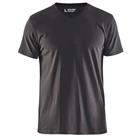 T-Shirt V-hals 3360 - donkergrijs