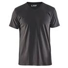 T-Shirt V-hals 3360 - donkergrijs