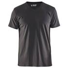 T-Shirt V-hals 3360 - donkergrijs