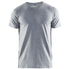 T-Shirt V-hals 3360 - grijs mêlee