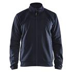 Service Sweatshirt met rits en zakken 3362 - marineblauw/zwart