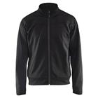 Service Sweatshirt met rits en zakken 3362 - zwart/donkergrijs