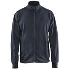 Sweatshirt one-way rits zonder zak 3371 - donker marineblauw