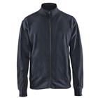 Sweatshirt one-way rits zonder zak 3371 - donker marineblauw