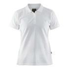 Poloshirt Dames korte mouw knoopsluiting 3390 - wit