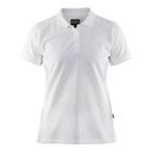 Poloshirt Dames korte mouw knoopsluiting 3390 - wit