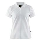 Poloshirt Dames korte mouw knoopsluiting 3390 - wit