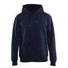 Sweatshirt hooded met binnenzak 3396 - marineblauw
