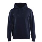 Sweatshirt hooded met binnenzak 3396 - marineblauw