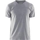 T-shirt van stretchmateriaal, grijs