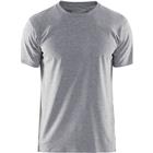 T-shirt van stretchmateriaal, grijs