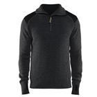Sweater Wol 4630 - donkergrijs/zwart