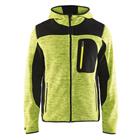 Vest Gebreid met softshell  High Vis 4930 - geel/zwart