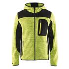 Vest Gebreid met softshell  High Vis 4930 - geel/zwart