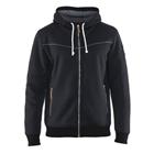 Hoodie met warme voering 4933 - zwart