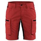 Service Short Dames 7149 - rood/zwart