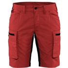 Service Short Dames 7149 - rood/zwart