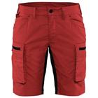 Service Short Dames 7149 - rood/zwart