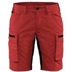 Service Short Dames 7149 - rood/zwart