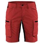 Service Short Dames 7149 - rood/zwart