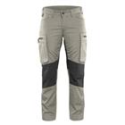 Service werkbroek Dames stretch 7159 - stone/zwart