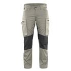 Service werkbroek Dames stretch 7159 - stone/zwart