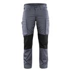 Service werkbroek Dames stretch 7159 - grijs/zwart