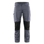 Service werkbroek Dames stretch 7159 - grijs/zwart