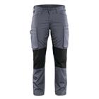 Service werkbroek Dames stretch 7159 - grijs/zwart