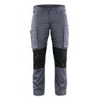 Service werkbroek Dames stretch 7159 - grijs/zwart