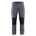 Service werkbroek Dames stretch 7159 - grijs/zwart