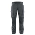 Service werkbroek Dames stretch 7159 - donkergrijs/zwart