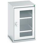 Kast Verso - transparante deuren - 2 legborden 525x550x800 - Bott