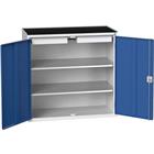 Kast Verso economy 1050x550x1015mm met 2 legborden en 2 laden - BOTT