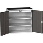 Kast Verso economy 1050x550x1015mm met 2 legborden en 2 laden - BOTT