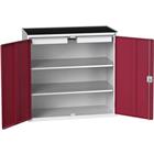 Kast Verso economy 1050x550x1015mm met 2 legborden en 2 laden - BOTT