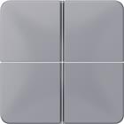 Jung Bed.element / centr.pl. schakelmat. | CD404TSAGR