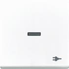 ABB Busch-Jaeger Future, Solo, Axcent, Carat Bed.element / centr.pl. schakelmat. | 2CKA001751A3160