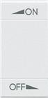Bticino LivingLight Bed.element / centr.pl. schakelmat. | BTN4911AIN