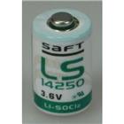 Lithium batterij 3,6v 1/2aa ls